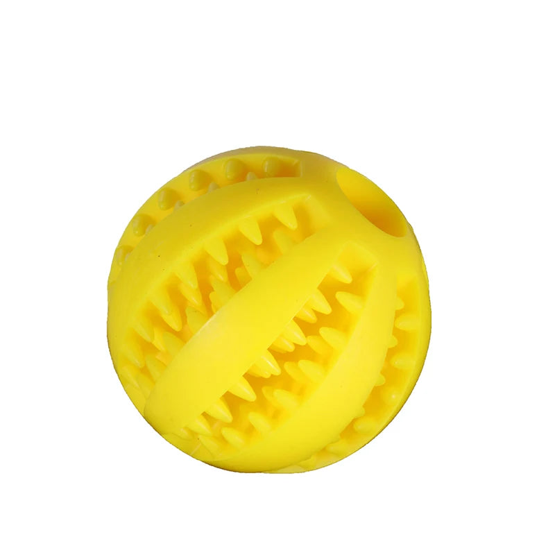 Pelota Goma Natural Perros - Juguete Masticable Limpieza Dental 5cm