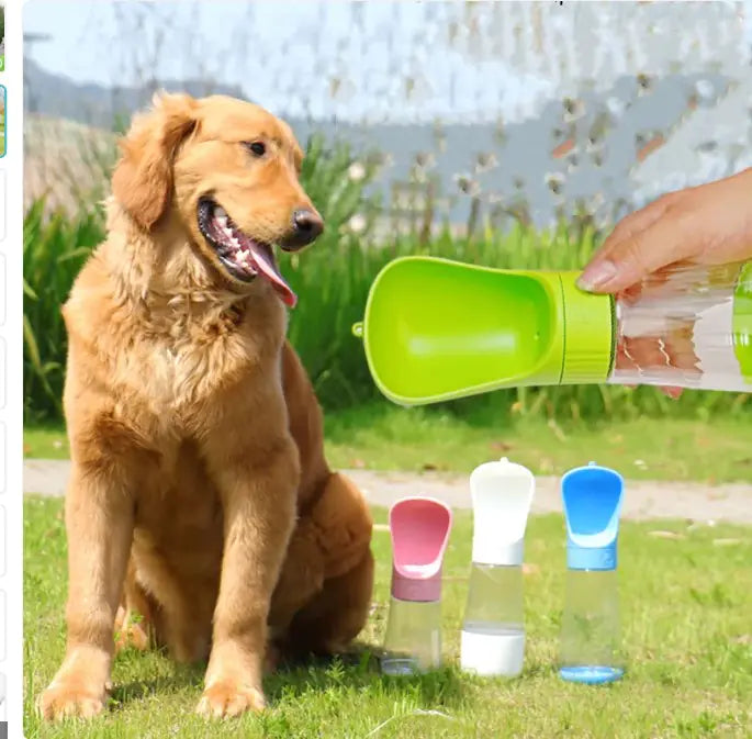 Set Cuencos Portátiles Viaje Perro - Agua y Comida Anti-Derrame