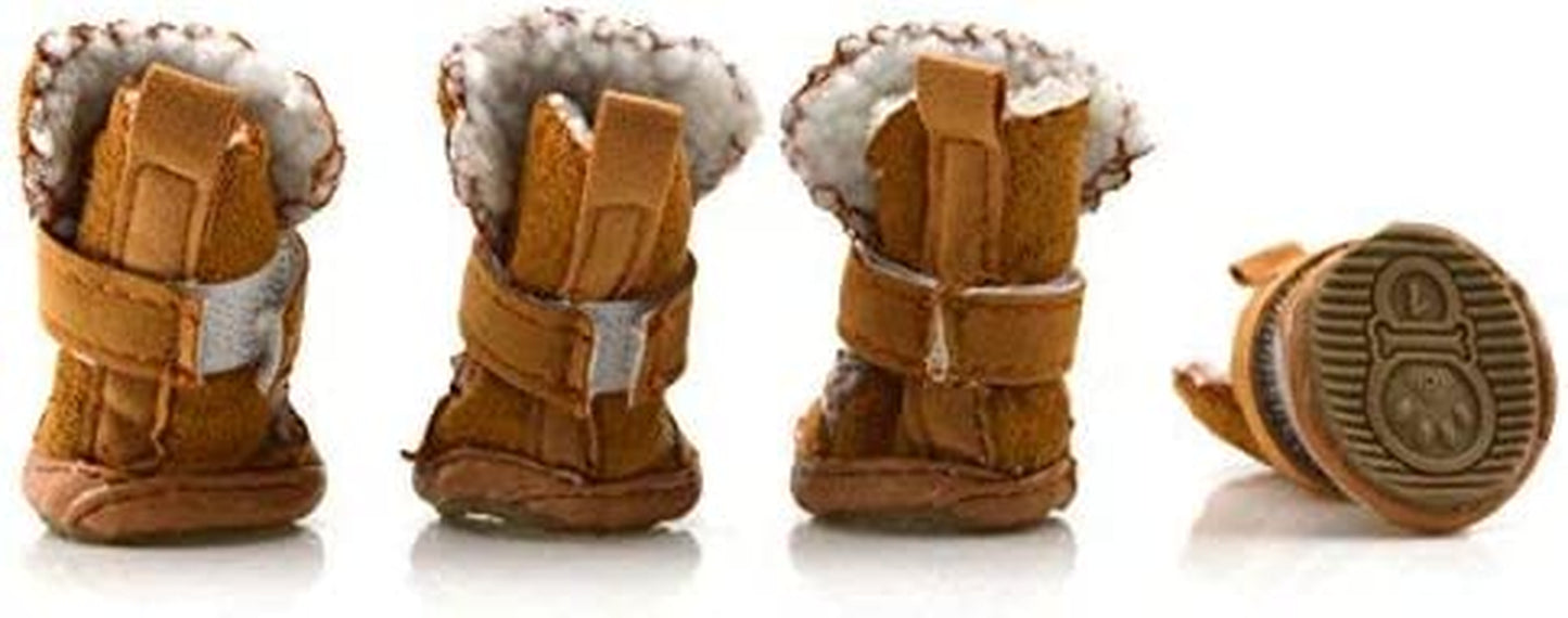 4Piezas De Zapatos Para Perros Zapatos Para Perros Antideslizante
