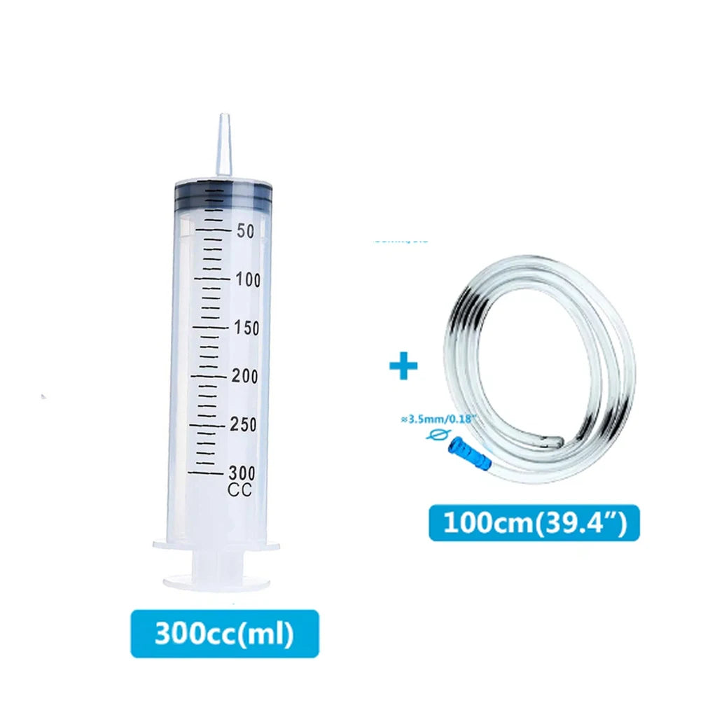 Jeringa Multifunción Mascotas 100-550ml - Alimentación y Medicación con Manguera