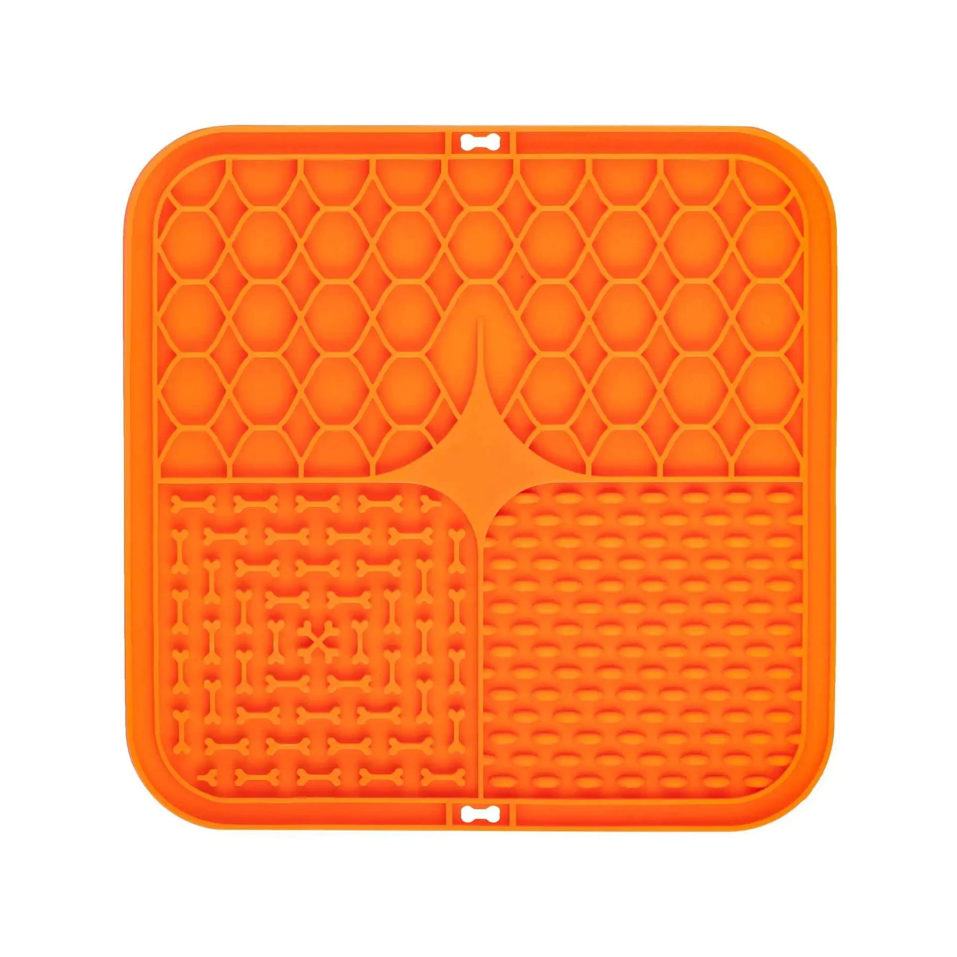 Suction Cup Dog Licking Mat - Silicone Slow Feeder for Enhanced Mealtime Experience