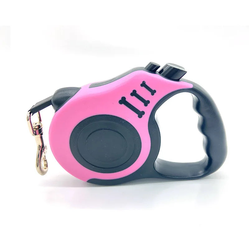 Ultimate 3M Automatic Retractable Dog Leash for Small Pets - Durable Nylon Lead for Outdoor Adventures and Hiking
