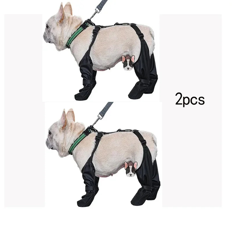 Zapatos Impermeables Perros Ajustables - Botas Protectoras Patas Transpirables