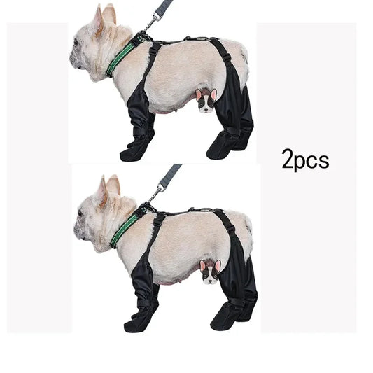Zapatos Impermeables Perros Ajustables - Botas Protectoras Patas Transpirables