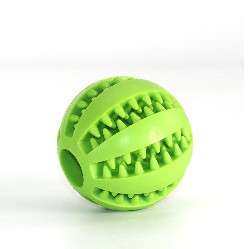 Pelota Goma Natural Perros - Juguete Masticable Limpieza Dental 5cm