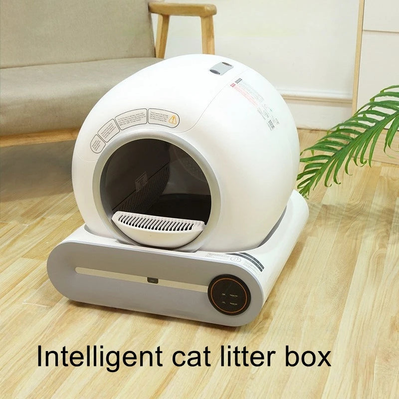 Caja Arena Inteligente Automática - Limpieza Un Toque Eléctrica Extra Grande