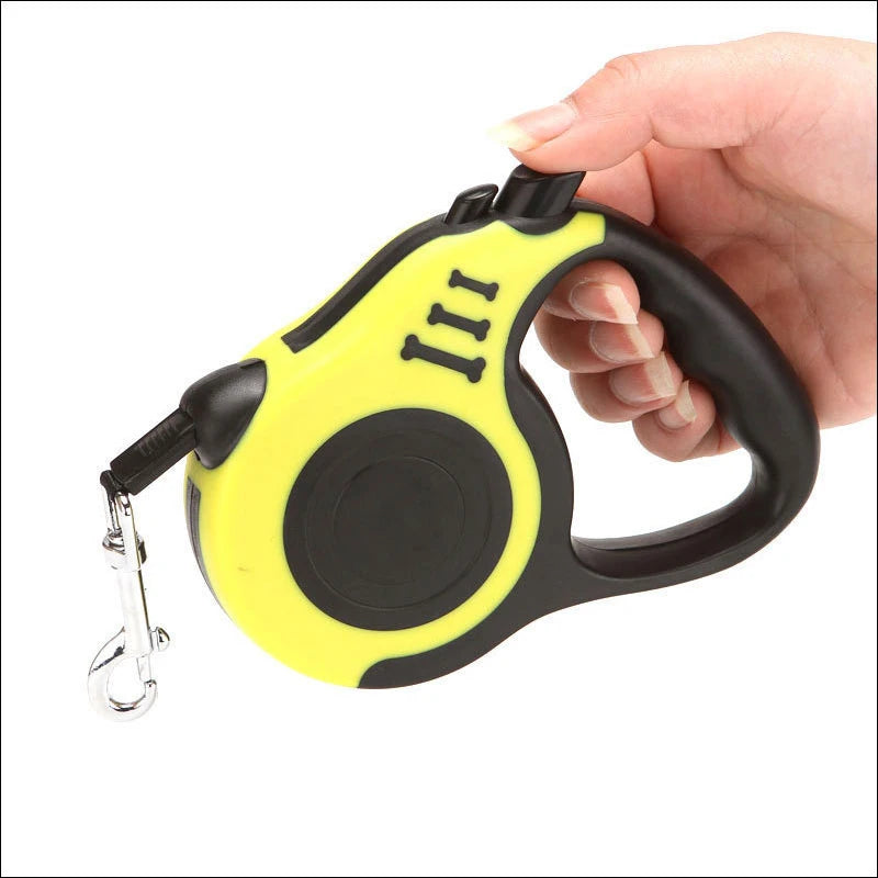 Ultimate 3M Automatic Retractable Dog Leash for Small Pets - Durable Nylon Lead for Outdoor Adventures and Hiking