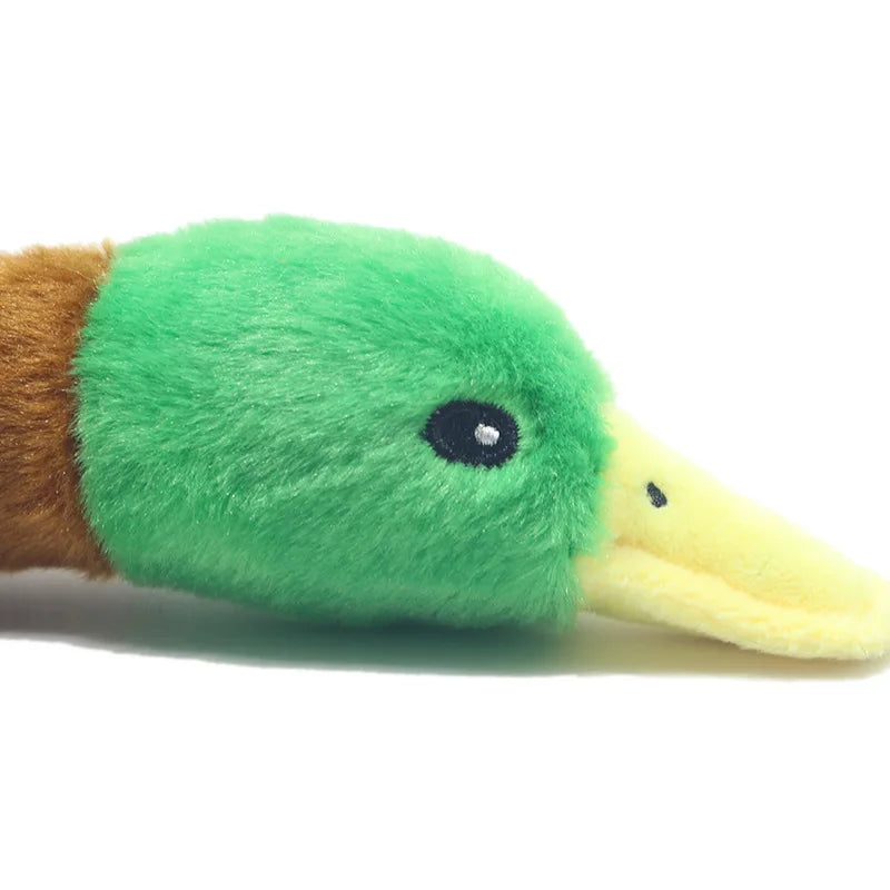 Juguete Pato Peluche con Sonido - Squeaker Divertido Perros Pequeños Medianos