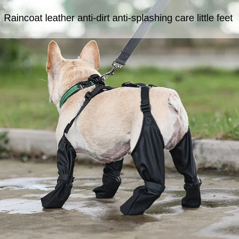 Zapatos Impermeables Perros Ajustables - Botas Protectoras Patas Transpirables