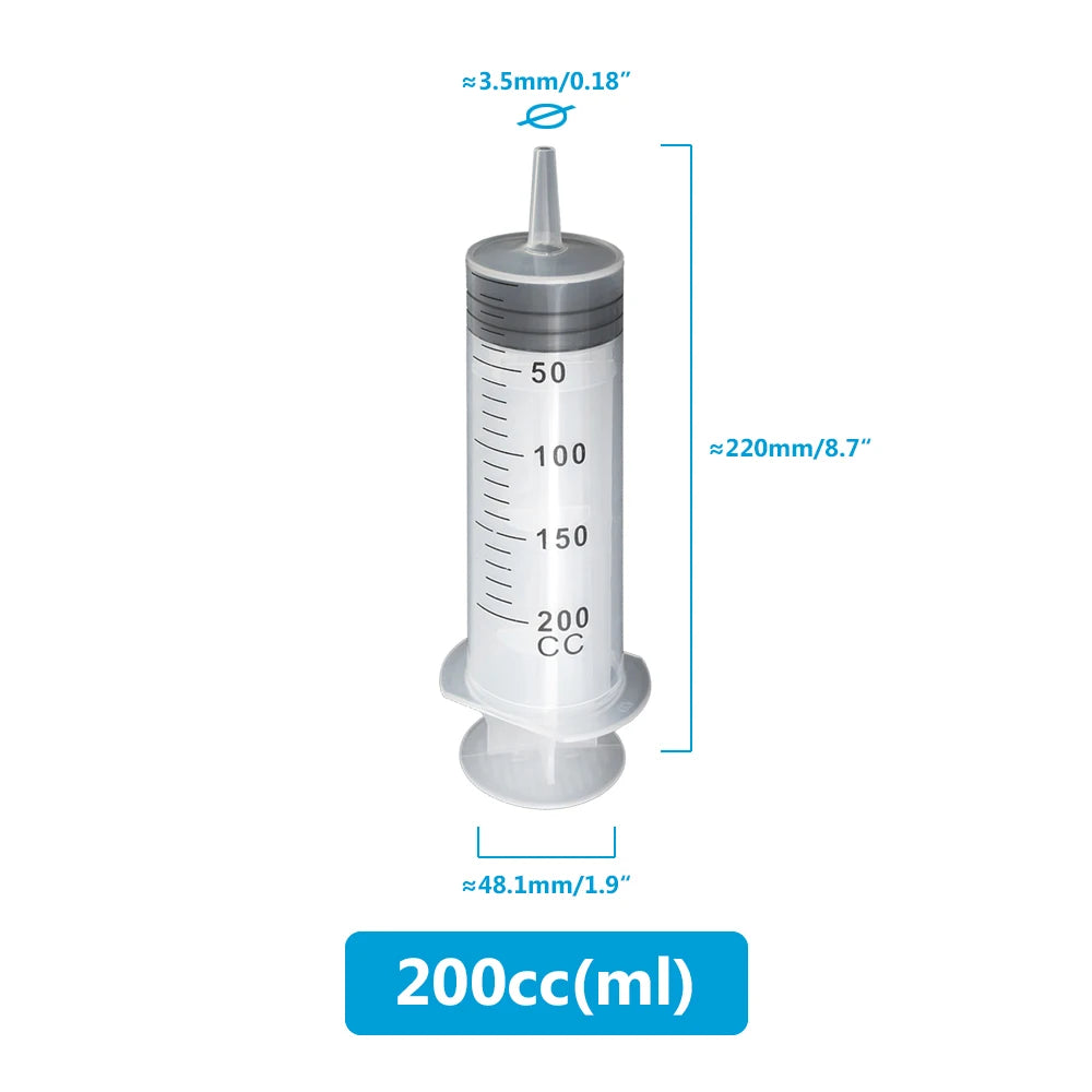 Jeringa Multifunción Mascotas 100-550ml - Alimentación y Medicación con Manguera