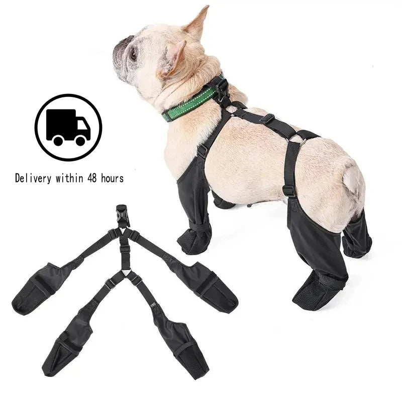 Zapatos Impermeables Perros Ajustables - Botas Protectoras Patas Transpirables