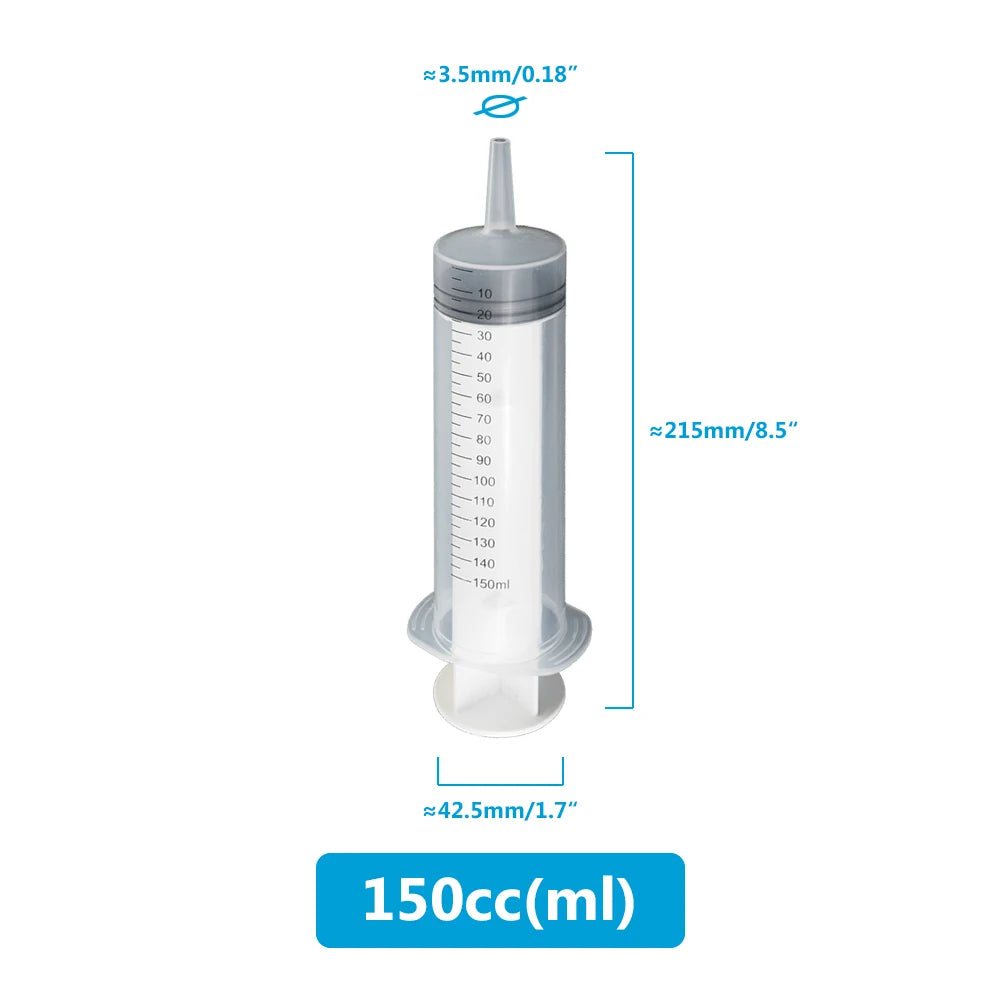 Jeringa Multifunción Mascotas 100-550ml - Alimentación y Medicación con Manguera