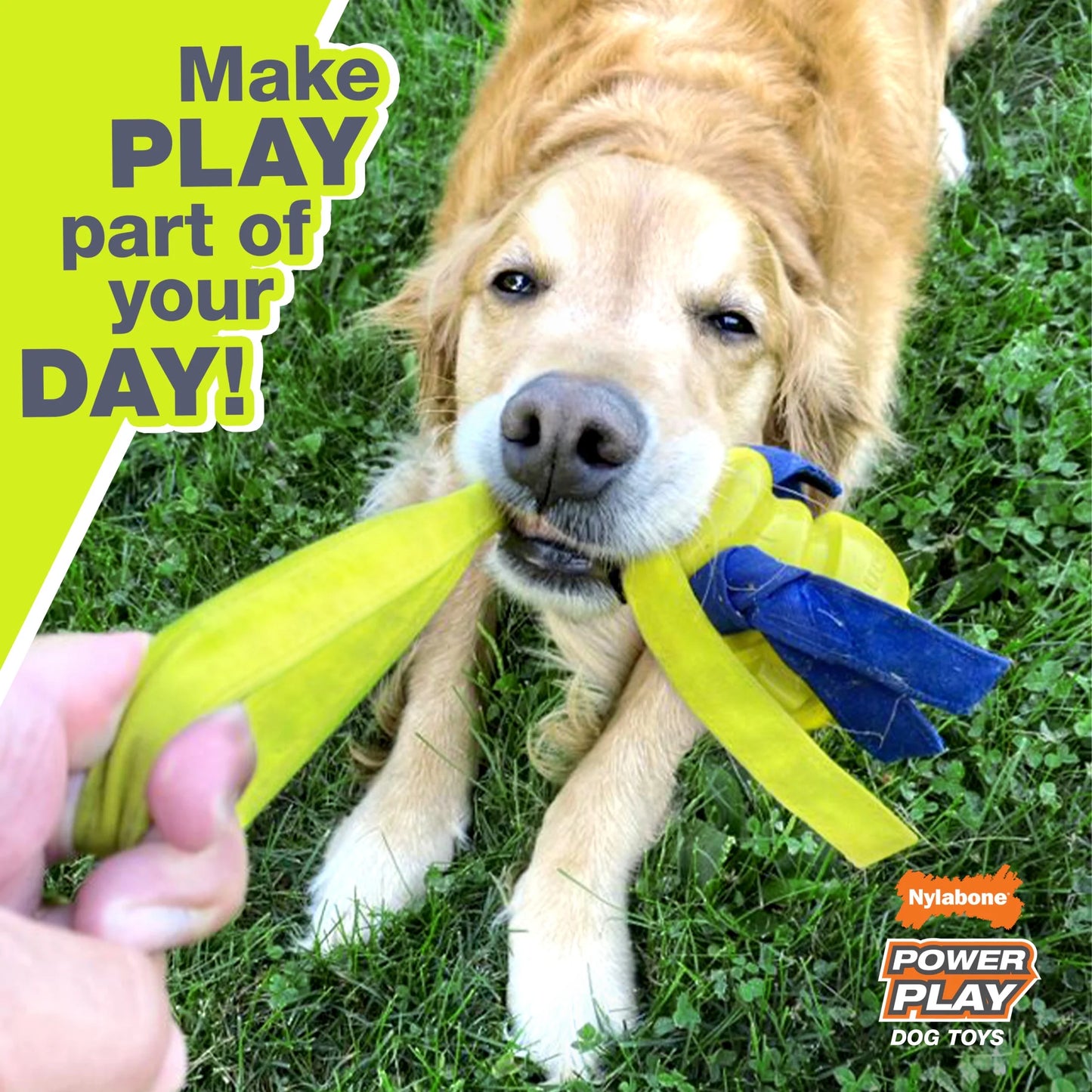 Power Play Large/Giant Ball for Dogs - Suitable for Dogs Up to 50 lbs (Single Count)