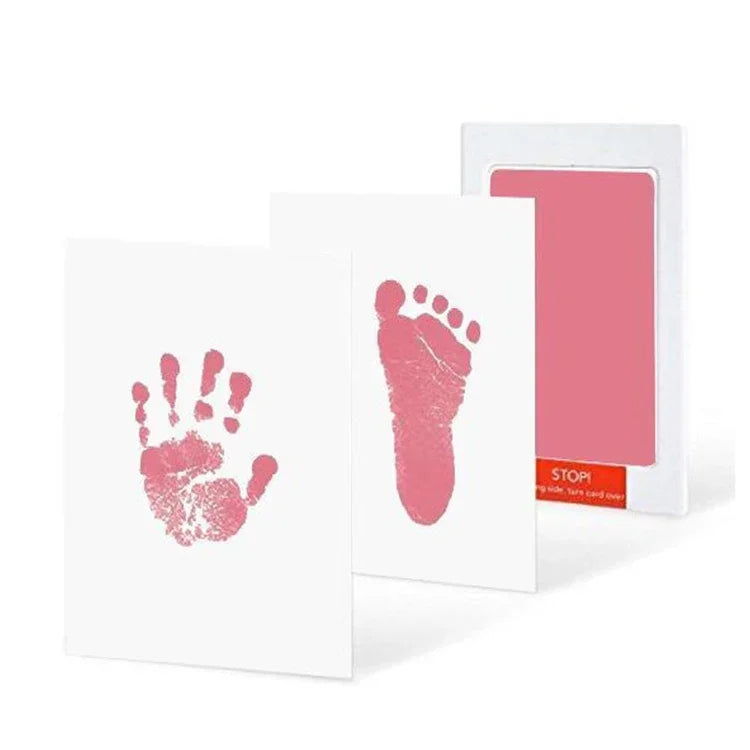 Kit Huellas Bebé y Mascota - Tinta Sin Contacto Segura 0-10 Meses