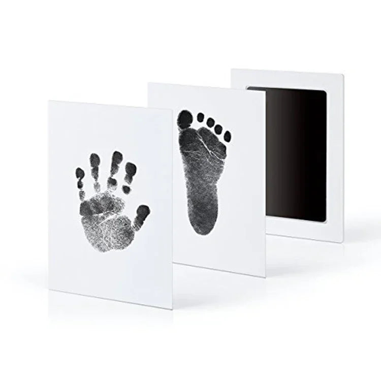 Kit Huellas Bebé y Mascota - Tinta Sin Contacto Segura 0-10 Meses