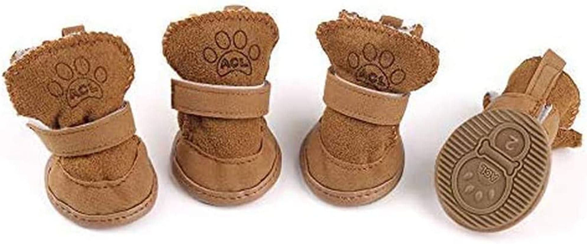 4Piezas De Zapatos Para Perros Zapatos Para Perros Antideslizante