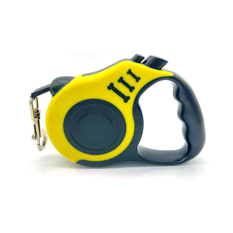 Ultimate 3M Automatic Retractable Dog Leash for Small Pets - Durable Nylon Lead for Outdoor Adventures and Hiking
