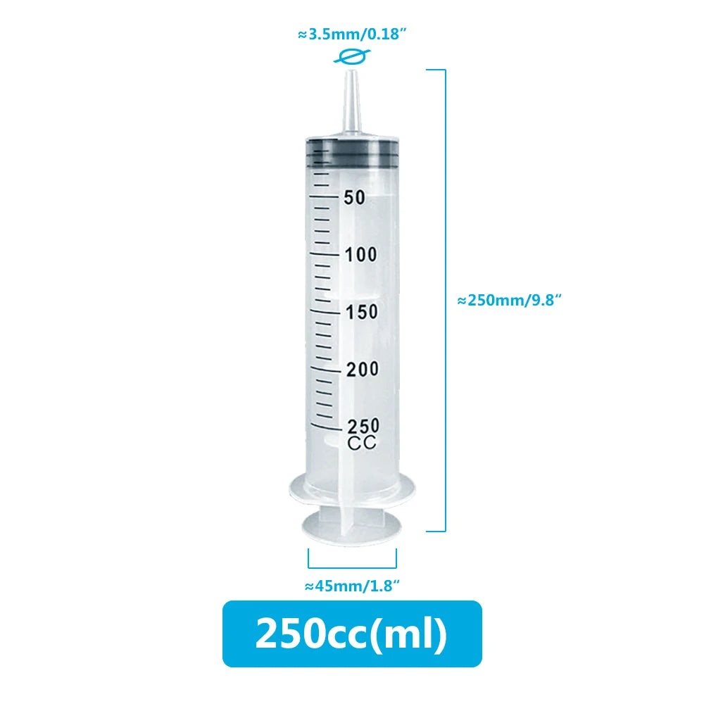 Jeringa Multifunción Mascotas 100-550ml - Alimentación y Medicación con Manguera
