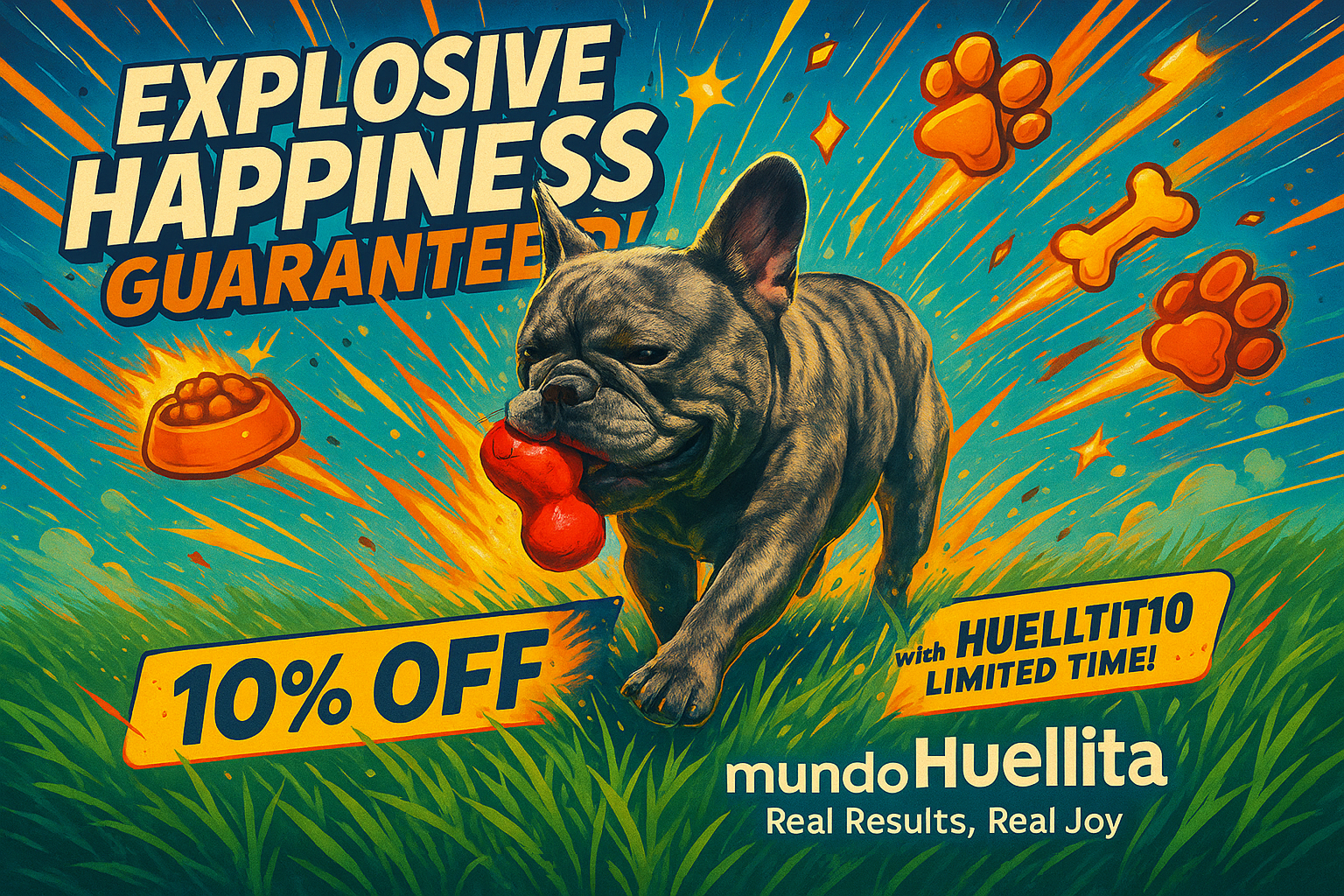 Explosive Happiness with Real Pet - mundo Huellita