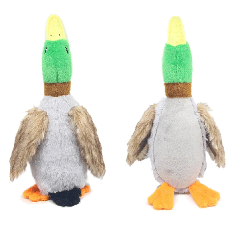 Juguete Pato Peluche con Sonido - Squeaker Divertido Perros Pequeños Medianos