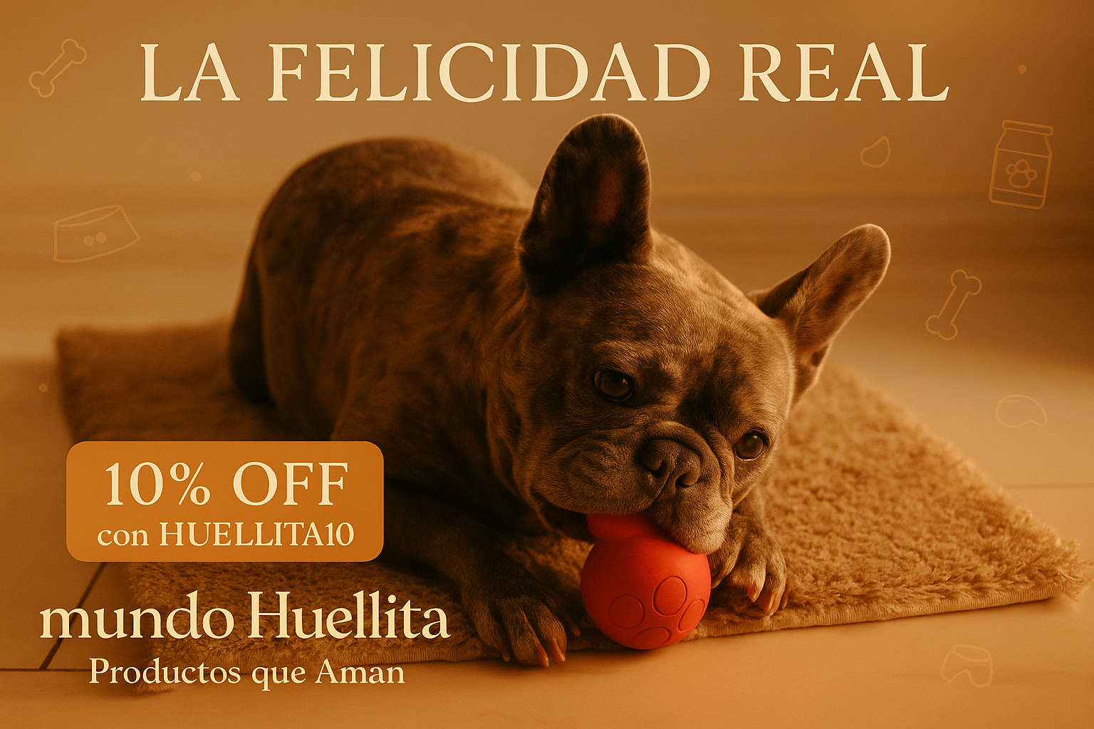La felicidad real - mundo Huellita